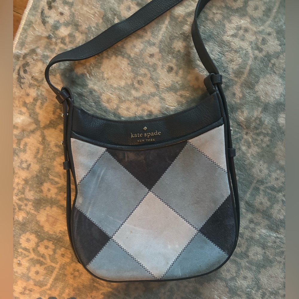 Kate spade crossbody suede
